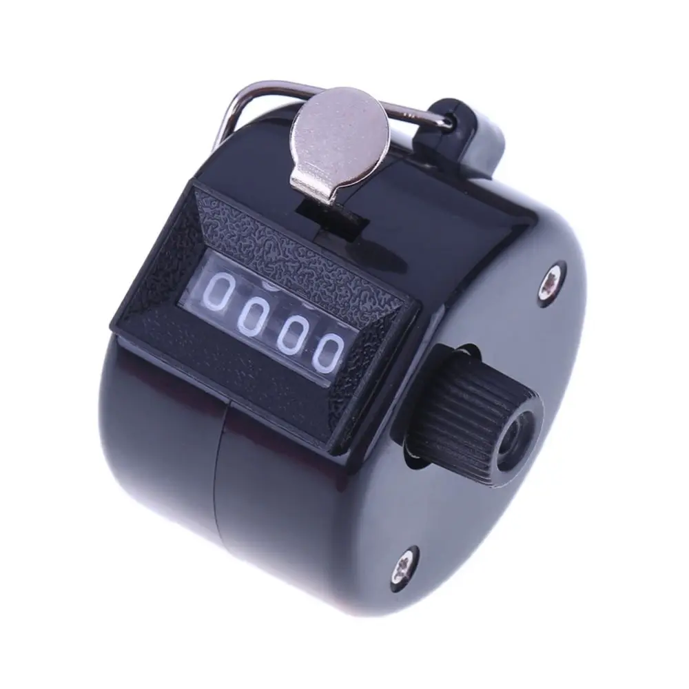 Timer Golf Metal 9999 4 Digit Number Hour Meter Tally Counter Manual Counter Hand Tally Counter Tally Clicker