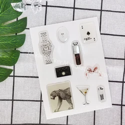 phone case dome epoxy sticker DlY custom 3D personalized resin ipad label popular decorative crystal gel logo jelly cute shapes