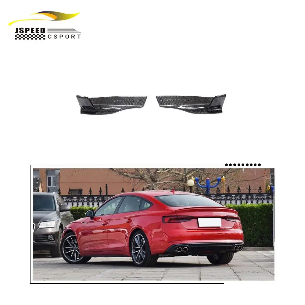 

Подходит для Audi A5 QUATTRO SLINE S5 SPORTBACK 2D 4-дверный задний сплиттер из углеродного волокна 2017-2019