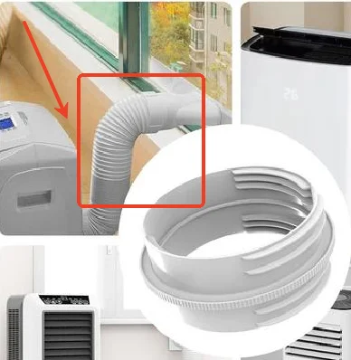 

13 см/15 см муфта для выхлопного шланга переменного тока, адаптер для выхлопного шланга переменного тока, герметичный сменный адаптер для крепления удлинителя для гаража в помещении