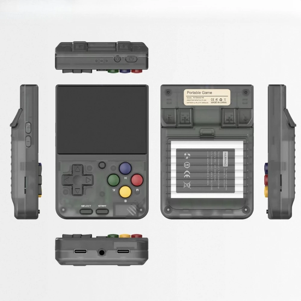 Moolinbox A10Mini Portable Game Console Linux System 2.8-Inch 640*480 IPS Palm Open Source Supports TF Card Expansion WiFi GBA