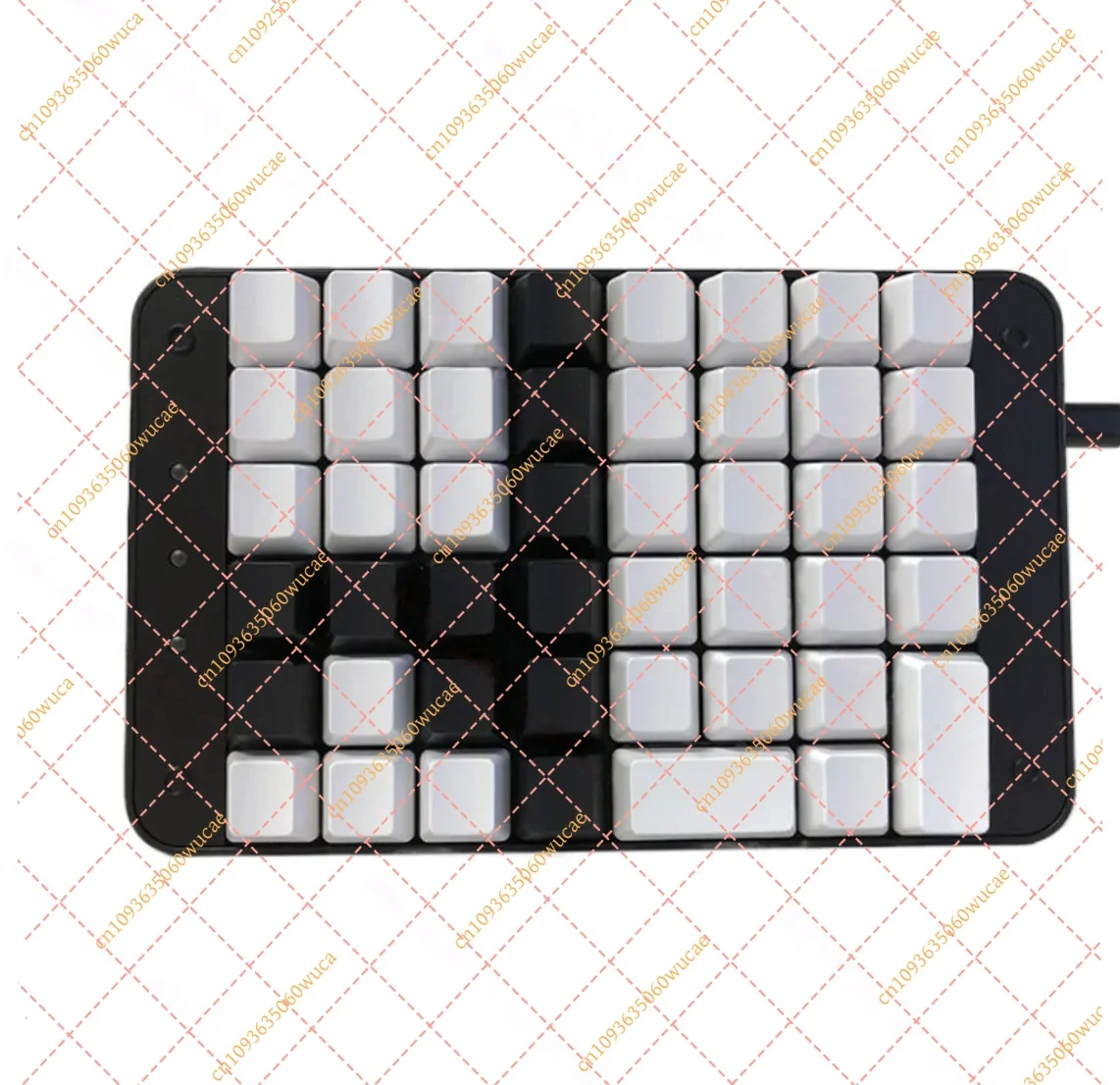 Programmable One-Handed Keypad Mechanical Macro Keyboard 40 Keys USB Gaming Office Data Entry Shortcut Device for PC Laptop