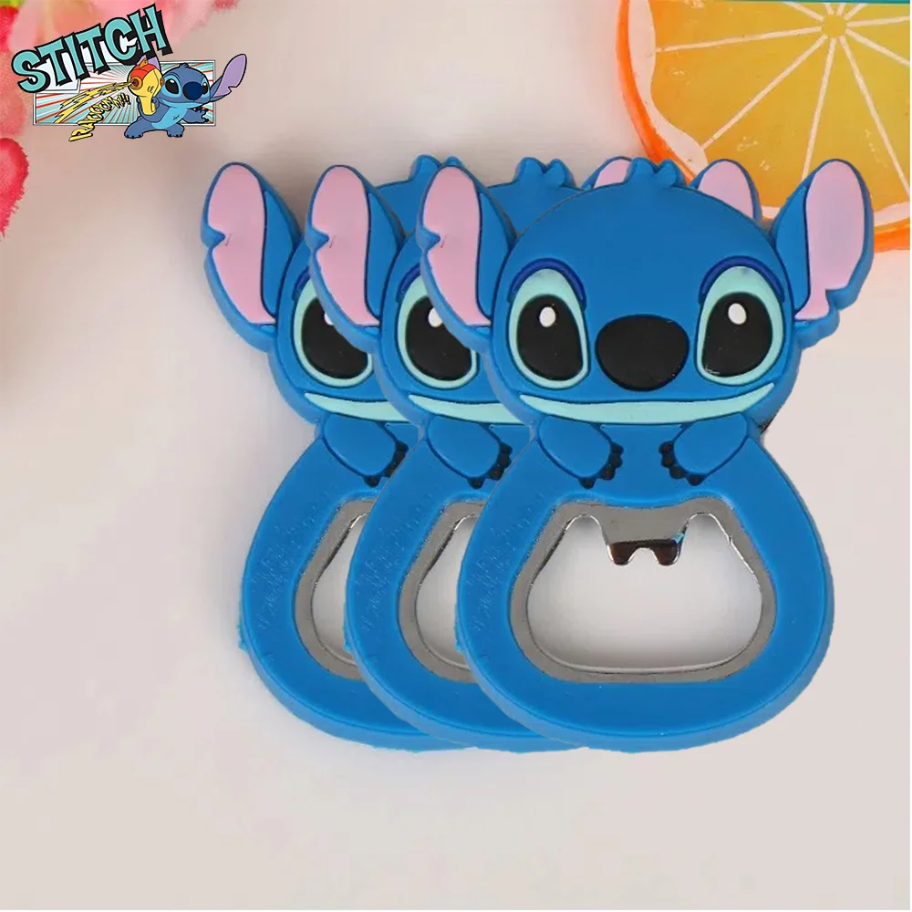 

Stitch Mini Cute Multi-functional Cartoon Beer Bottle Opener - Creative Fridge Magnet Silicone Wine Opener & Bottle Opener