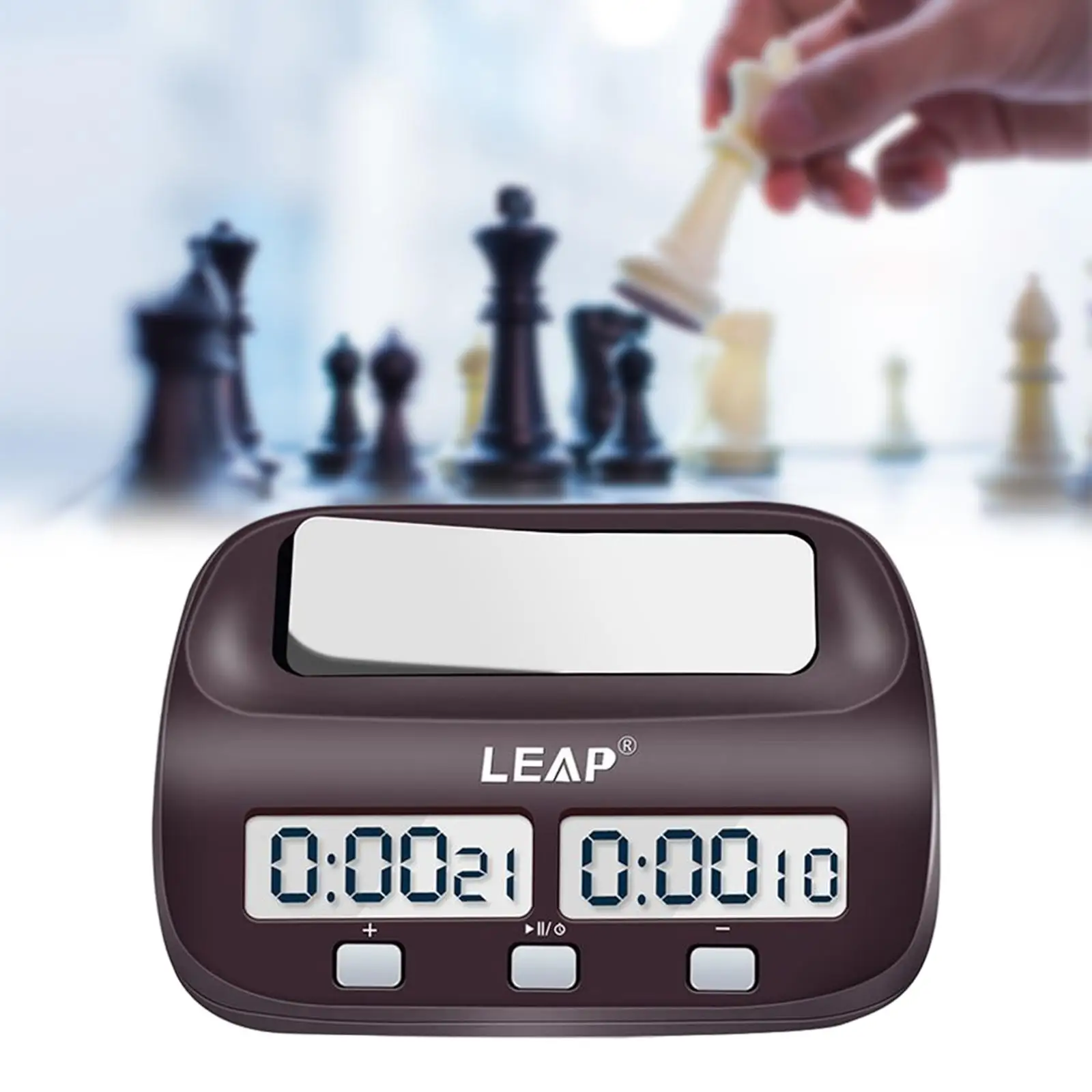 Chess Timer Step Counter Function Alarm Function Portable DC 1.5V for Game