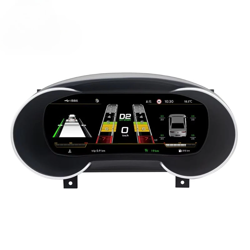 

LCD Dashboard Instrument Assembly for A3 8P 2003 2004 2005 2006 2007 2008 2009 2010 2011 2012 2013