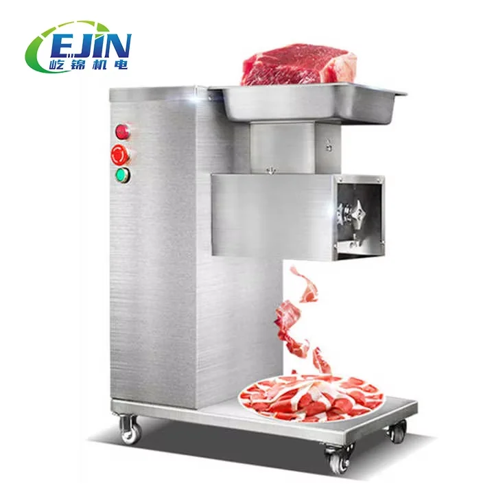 

Cutting Machine Chicken Fillet Breast Meat Slicer 2-20mm Thickness Fresh Meat Slicing Shredder Cube Dicer Beef Jerky