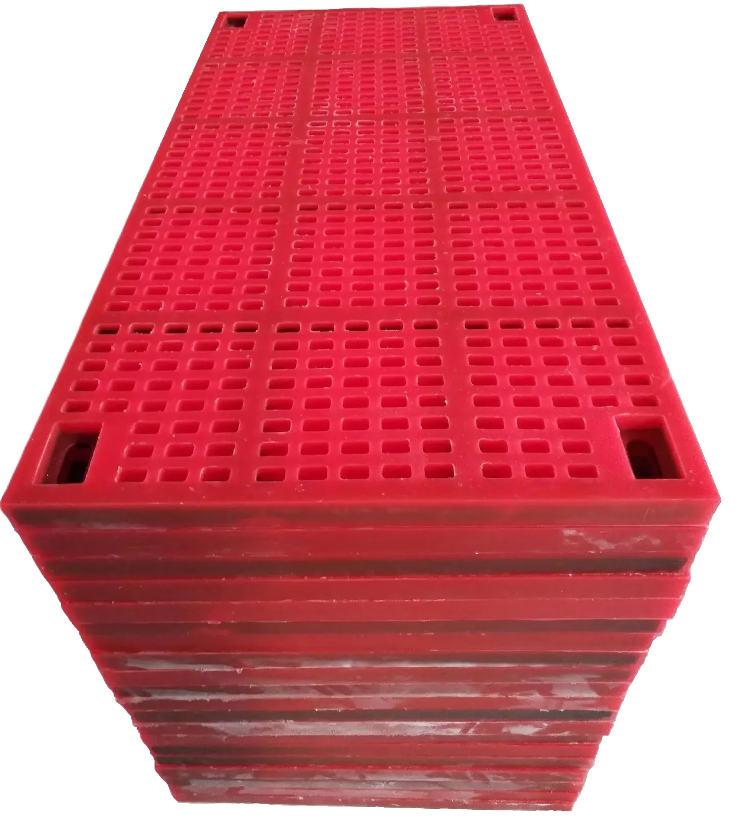 New Linear Vibrating Screen for Chemical Industries for Ore Processing & Food with Polyurethane Screen Mesh & Core Motor/Engine