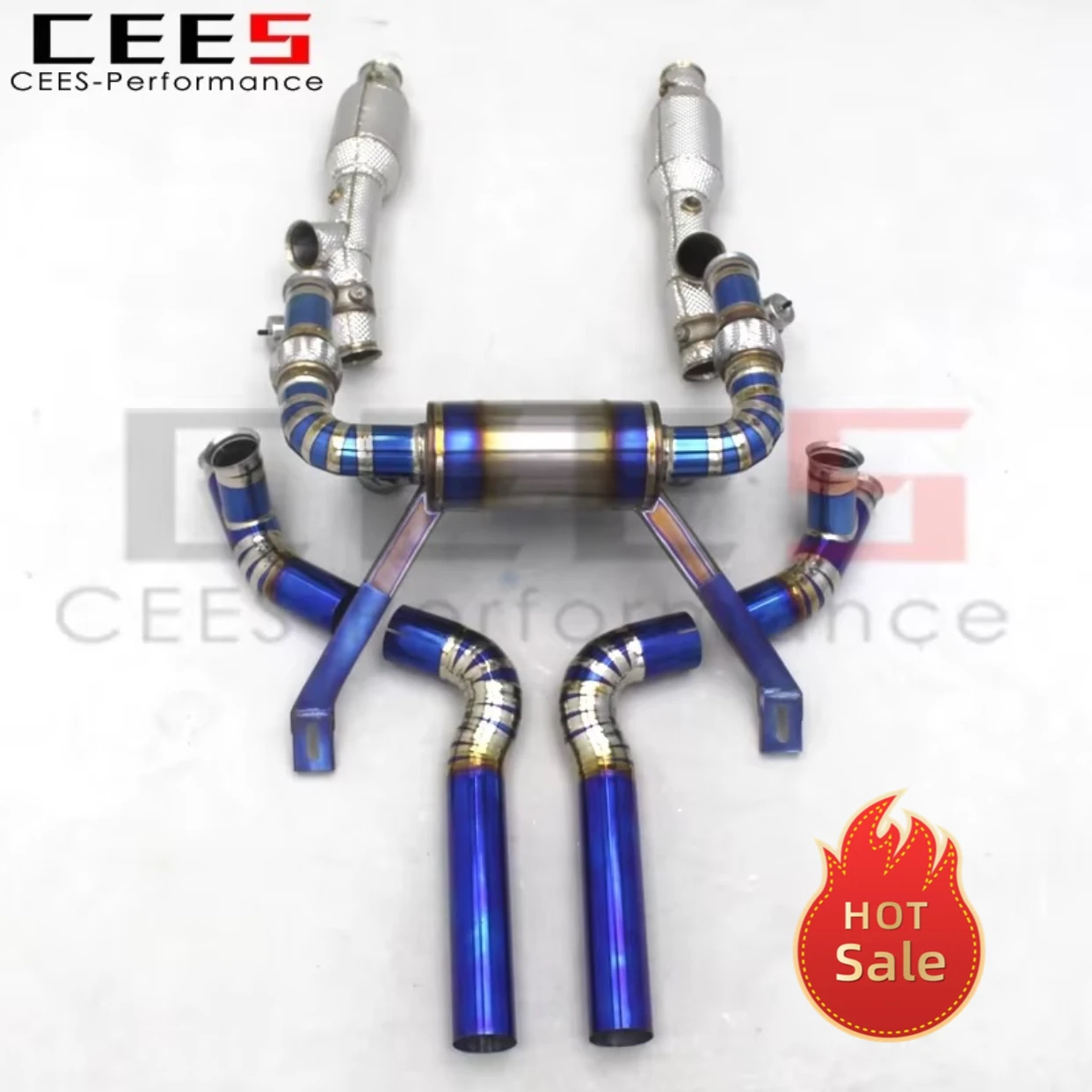 

CEES Custom Tuning Exhaust Catback with Downpipe For Lamborghini Murcielago LP620/LP640/LP670 V12 6.2 2006 - 2016 Hot Sale