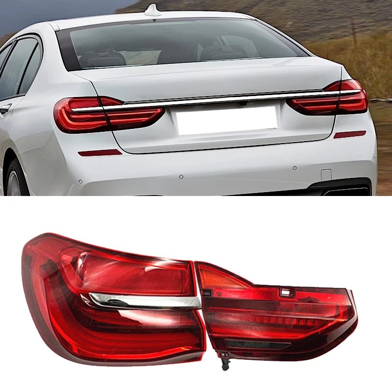 LED Taillights For BMW 7-Series G11 G12 2016 2017 2018 Reverse Lights Brake Lights Steering Flashing Lights Driving Lights