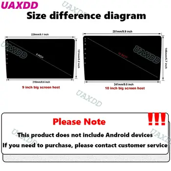 適用於 2006-2013 年本田鋒範 10.1 吋汽車內裝音響收音機安卓框架套件面板中控面板線纜視訊導航轉接器 8 最佳銷售 本田鋒範安卓面板 - №5