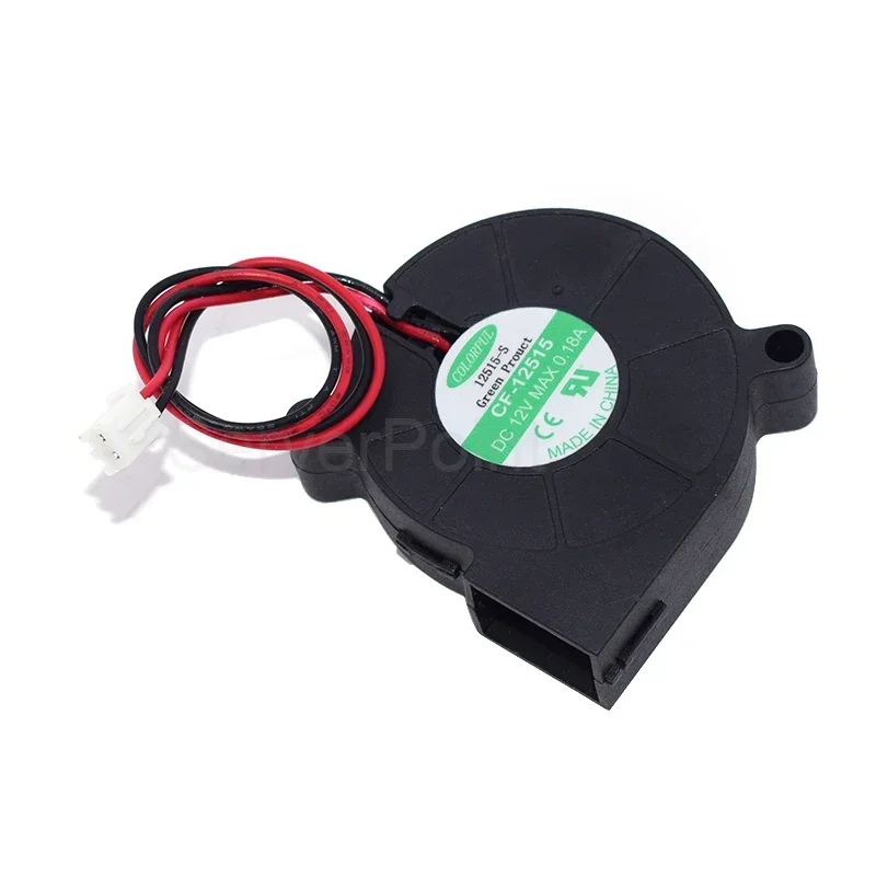 Genuine New For CF-12515 CF-1251S 5015 50MM 5CM DC 12V 0.18A blower cooling fans cooler 2-wire