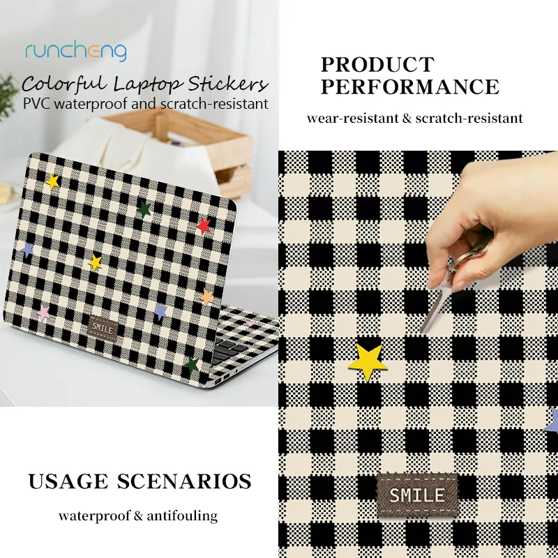 

Decal 13'' 14'' 15 inch Laptop Skin Protector For HP Elitebook/Dell G3 G5 G7/Lenovo Colorful Photo Laptop Sticker Notebook Skin