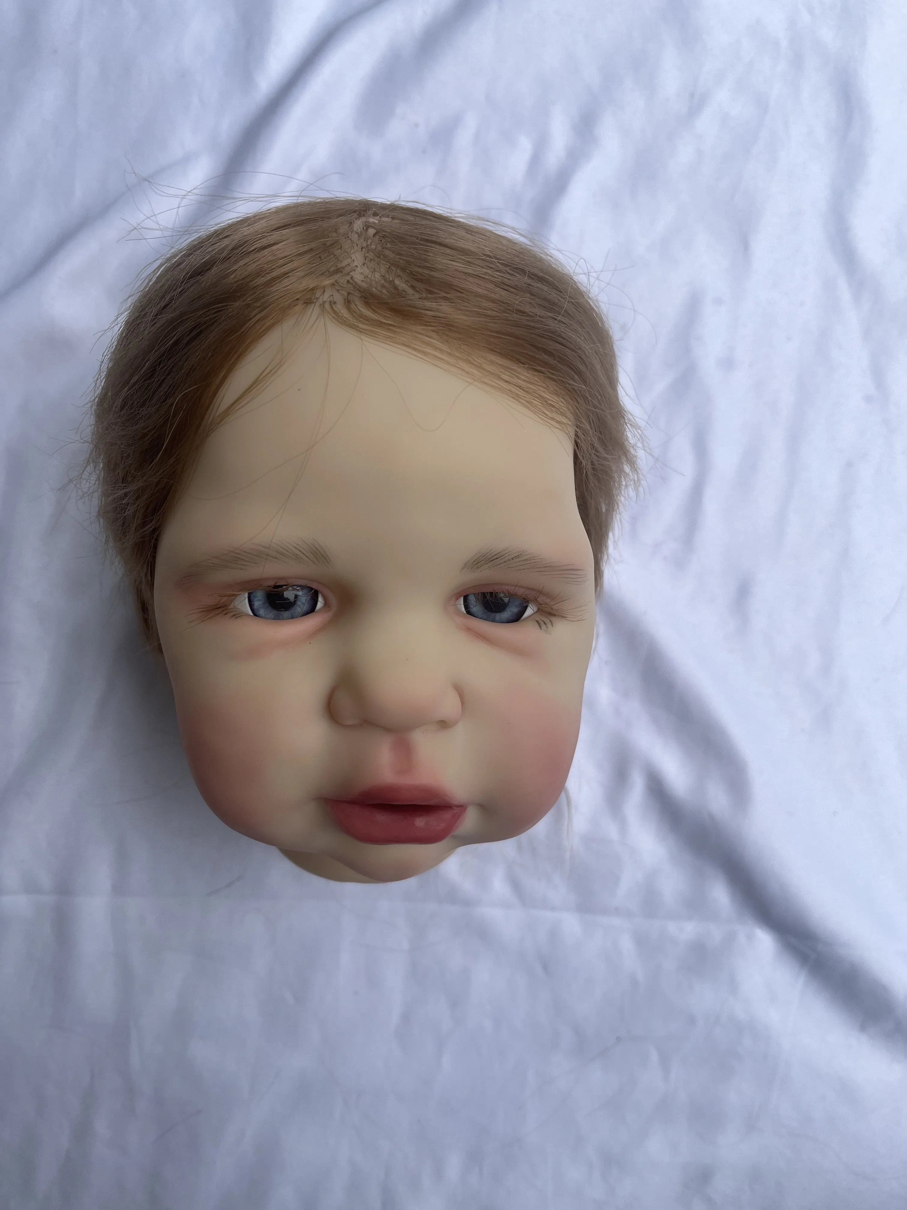 FBBD Customized Limited Supply 26inch Reborn Baby Margot With Hand-Rooted Hair Painted Kit DIY Part New Year Gift