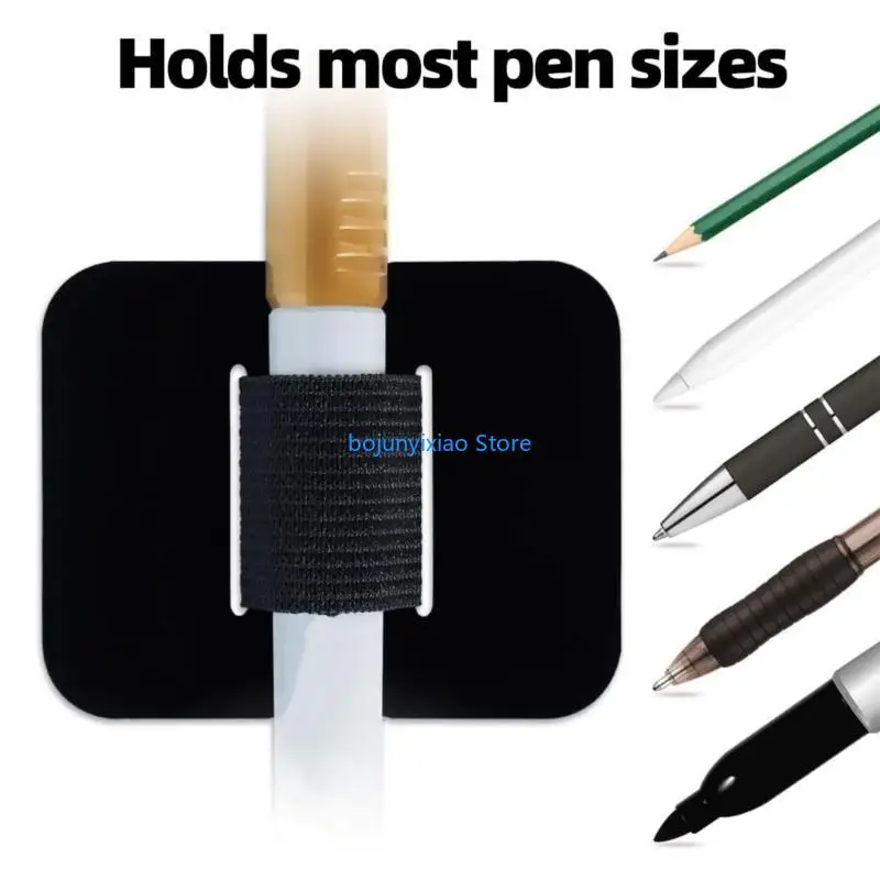 

900B 8pcs Pen Lop держатель для ноутбуков журналам -планировщикам самостоятельно клей