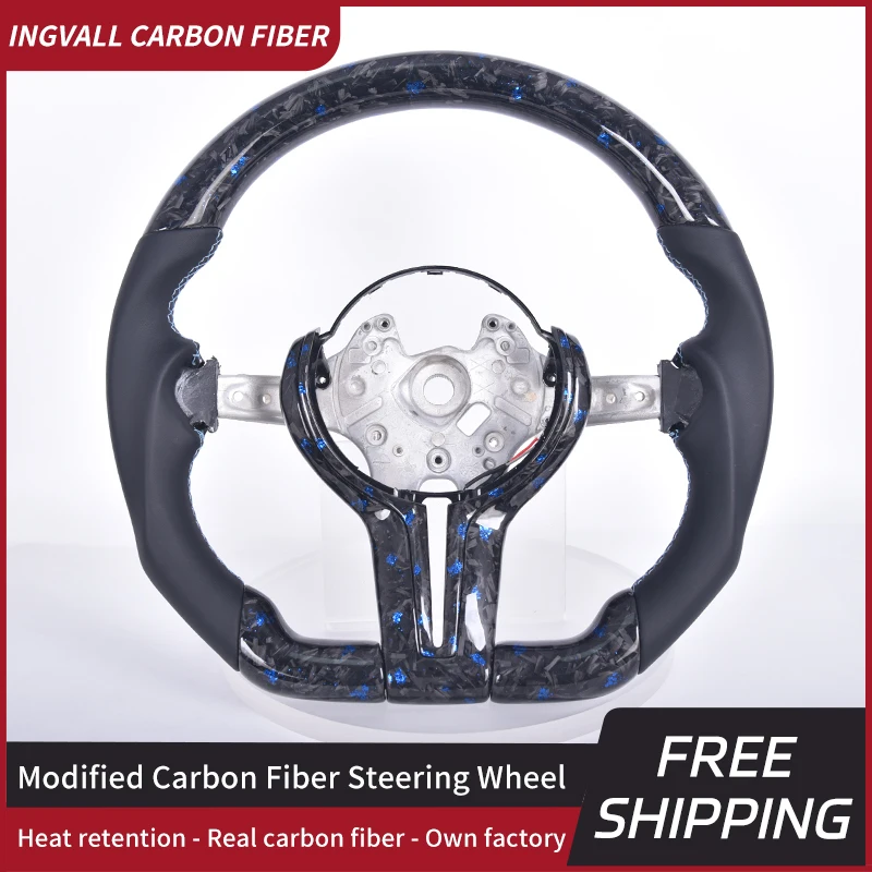 

Carbon Fiber Steering Wheel For Bmw E46 M3 E38 E39 E83 E60 E70 E71 E72 E53 E89 E92 E93 E81 E87 E84 E82 X1 X2 X3 X4 X5 X6