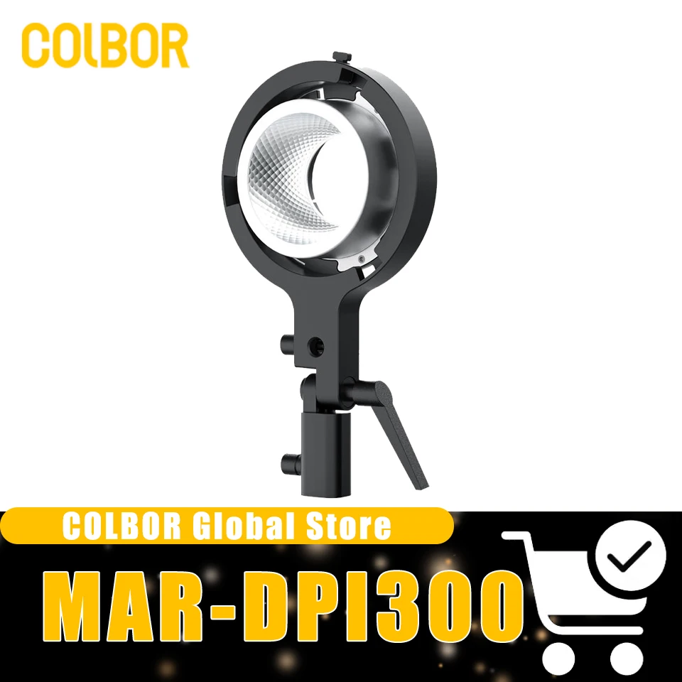 Adaptador de Montura Bowens COLBOR MAR 90 °   Soporte Inclinable para la Serie Wonder W100 W60 W100R W60R