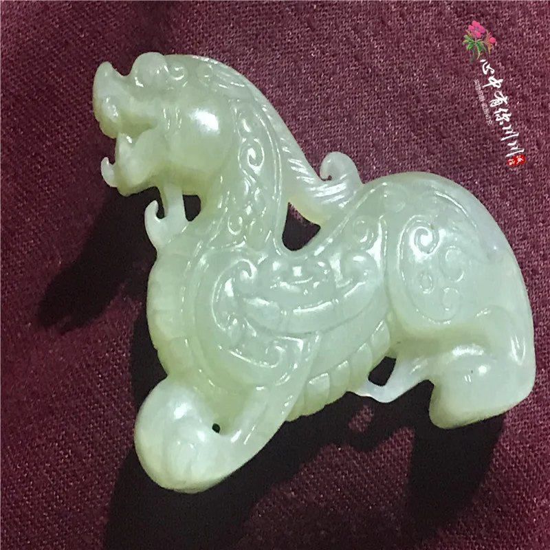 Lao Xiuyu Zhan Han jade, old Gao Yu, old objects, Dong Lao goods pendants, Pixiu ornaments