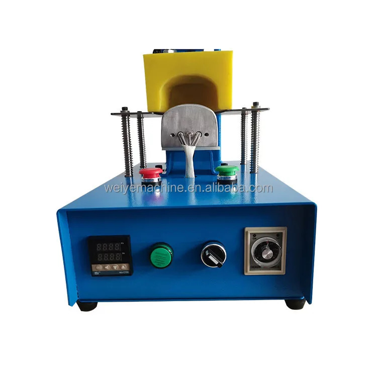 الصحافة الساخنة آلة الضغط على الحواف صنع الأحذية آلات الأحذية تو جزء صب آلة 0.5KW آلات صب تو الأحذية #1