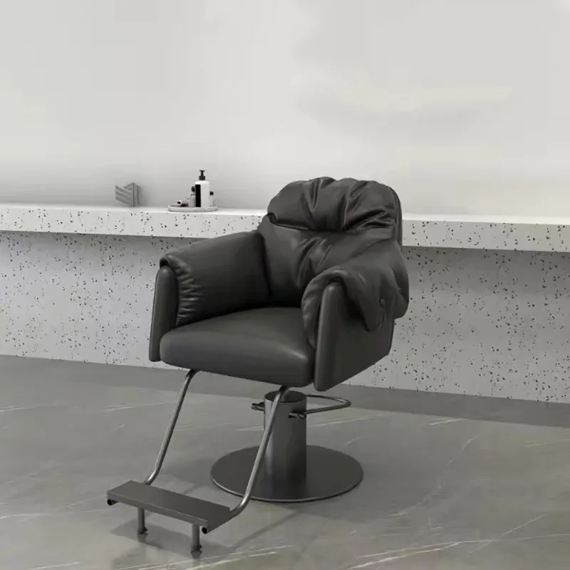 

Hair Wash Barber Chair Portable Persoalized Luxury Salon Barber Chair Beauty Reception Desk Adeira Barbeiro Commercial Furniture