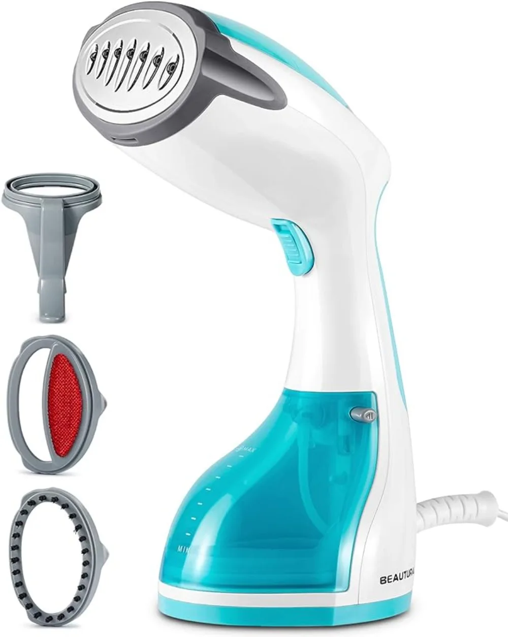 

Garment Steamer Portable Handheld Garment Fabric Wrinkle Remover 30 Seconds Rapid Heating