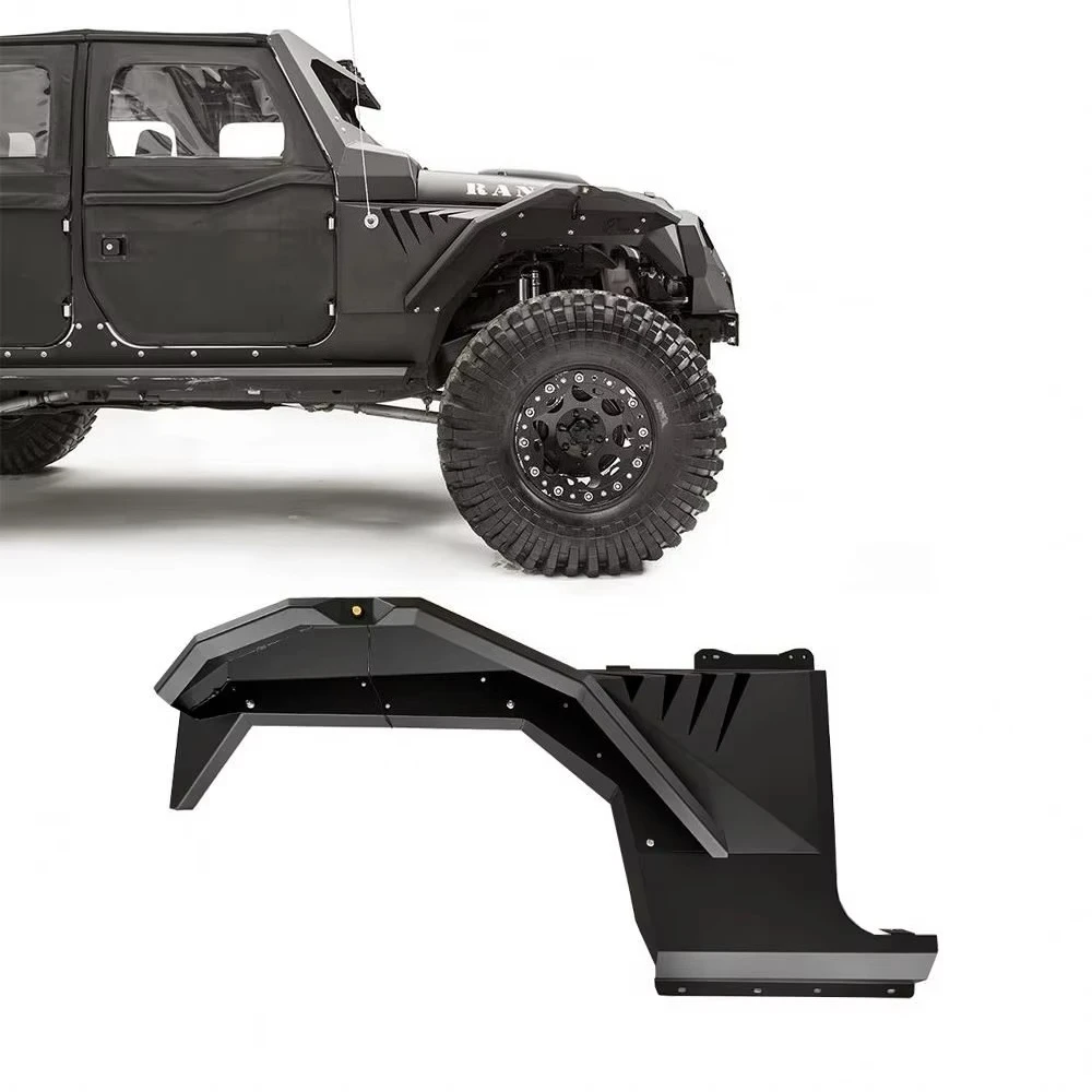 Spedking High Quality Armor Body Kit Grille Bumper Fender Flares for Wrangler JK JL Car Bumper