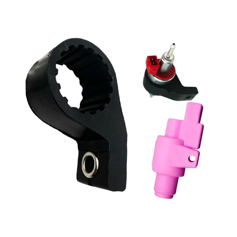 Silicone material parking heater oil pump stabilization and noise reduction silicone sleeve