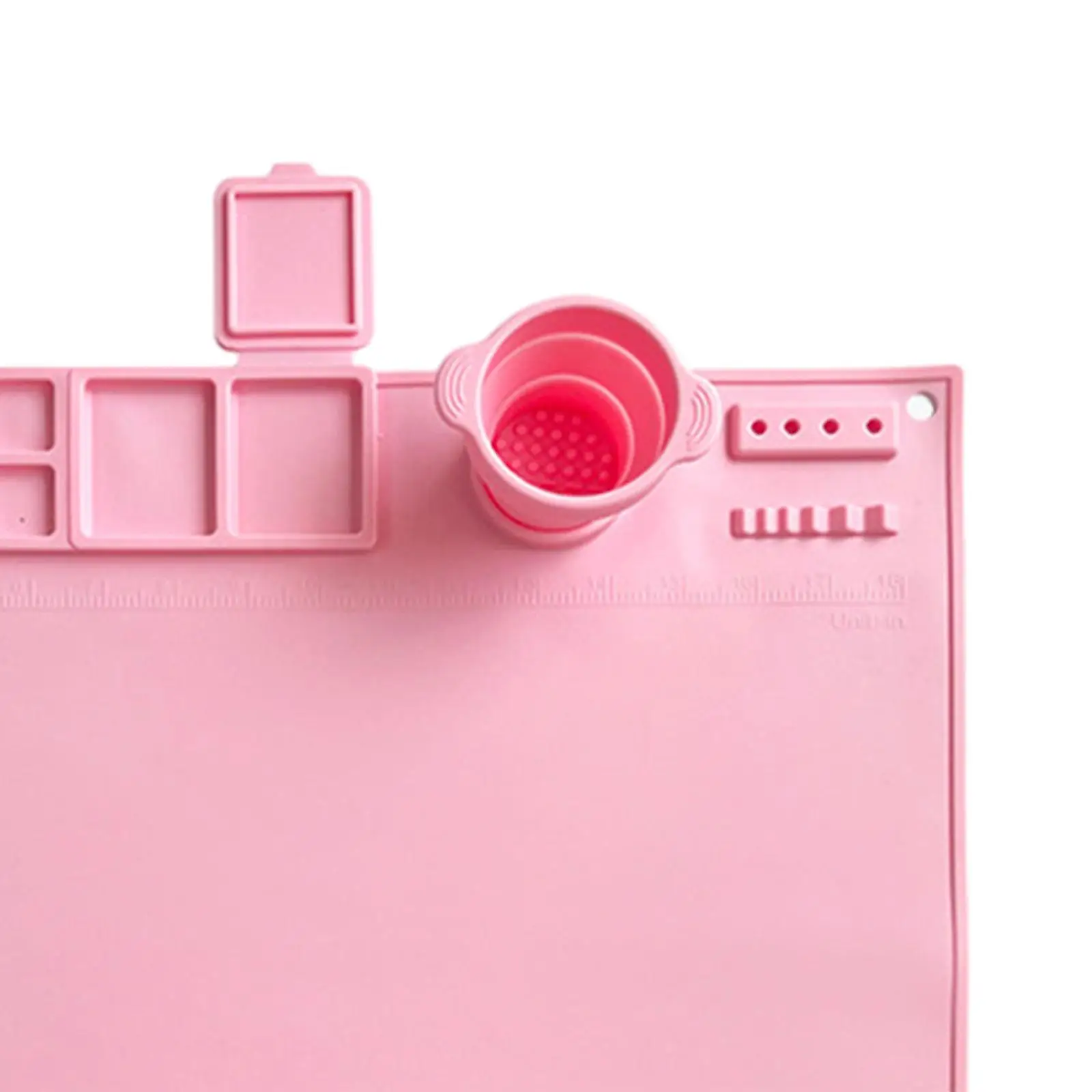 Silicone Craft Mat Table Protector Counter Pad Reusable Silicone Painting Mat Silicone Mat for Resin Casting, Clay Project