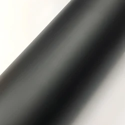 Premium Black Matte Vinyl Auto Self Adhesive Film Car Body Wrap Vehicle Foil Sticker Computer Decal Laptop Skin Air Bubble Free