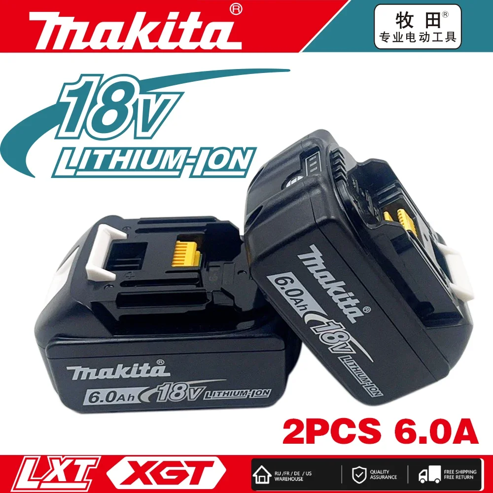 100% original Makita 18V 9.0Ah Rechargeable Battery ,For Makita BL1830 BL1830B BL1840 BL1840B BL1850 BL1850B Power Tools Battery