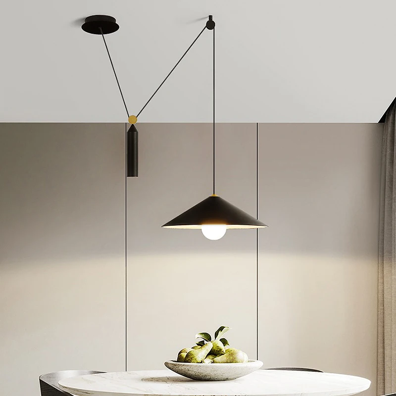 

Chandelier Modern Living Room Dining Ceiling Chandelier Creative Bar Bedside Art Room Decoration Suction Ceiling Pendent Lamp
