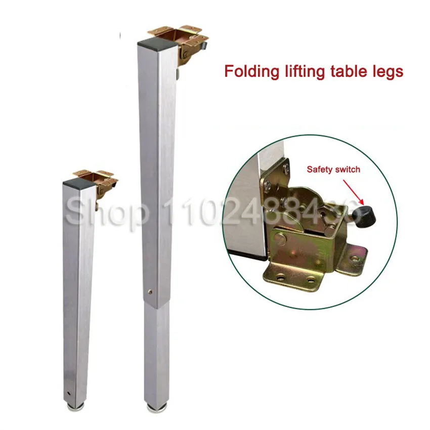 1PC 720mm Camper Telescopic Table Leg Folding Adjustable Height For Caravan Campervan Motorhome Folding Table Mount Accessories