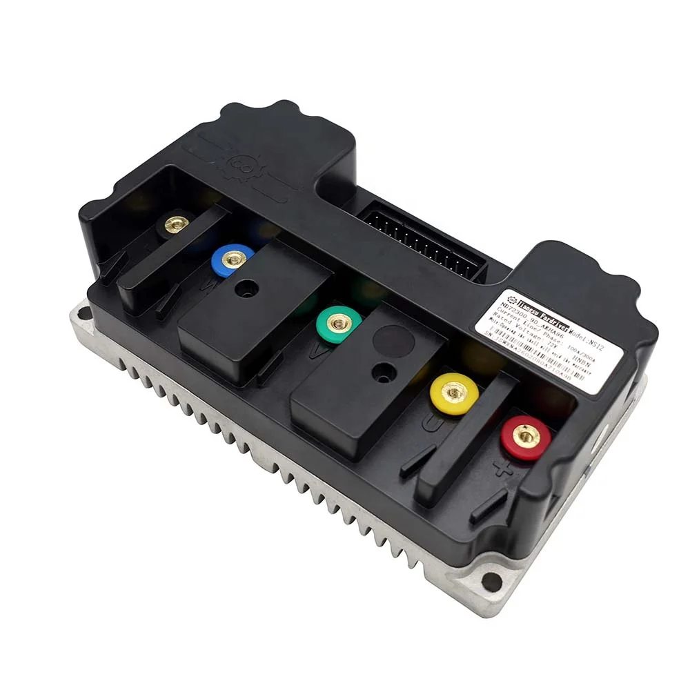 Fardriver ND72300B Encoder Version Intelligent Sine Wave Brushless DC Motor Controller 72V 100A Built-in Programming Module