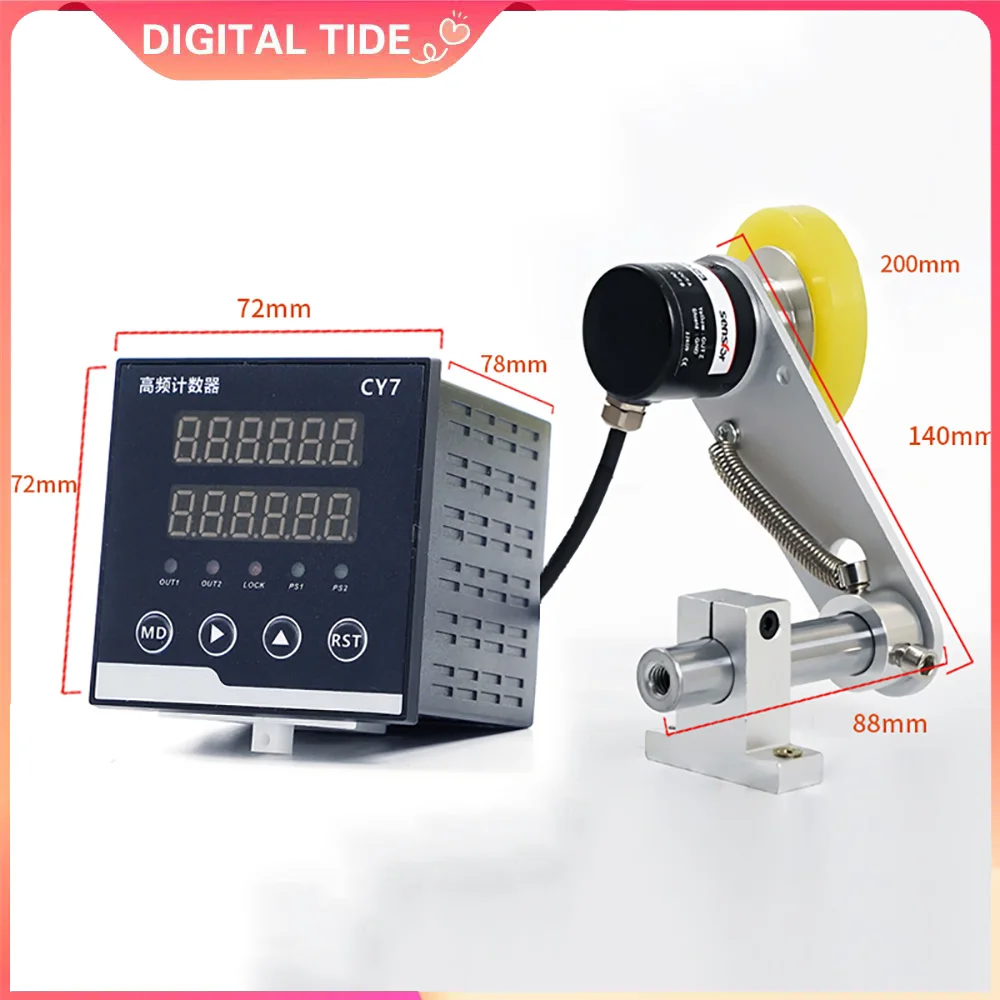 

Энкодер, интеллектуальный контроллер, высокочастотный счетный счетчик, роликовый электронный цифровой кромкооблицовочный станок