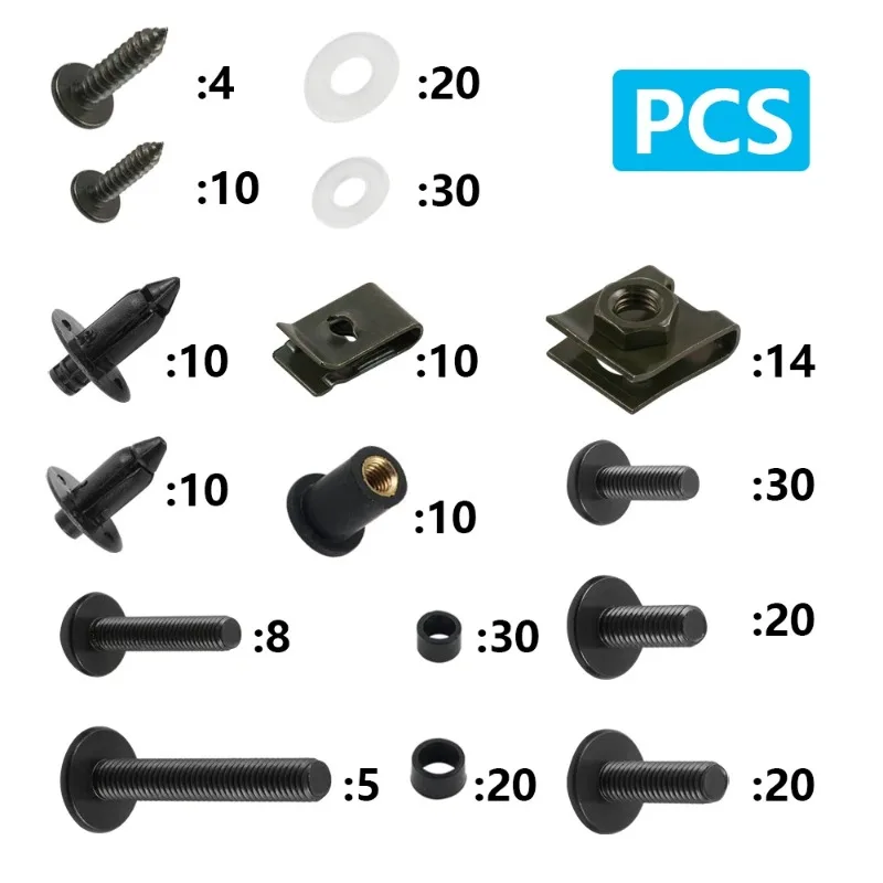 223pcs Windscreen Fairing Bolts Fastener Clip Bodywork Screws For Triumph Daytona 1200 T595 600 650 675 900 955i Daytona 675R