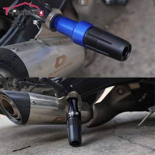 Imagen 2 del producto Protectores anticaídas de escape para motocicleta, almohadillas antichoques deslizantes para Husqvarna 401, 701, 401, 701, 250, VITPILEN 401