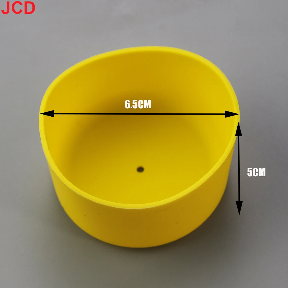JCD 1pcs Curved Silicone 6.5CM Water Cup Cover, Bottom Water Bottle Protection Cover, Anti Slip Bottle Cover, Insulation Cover