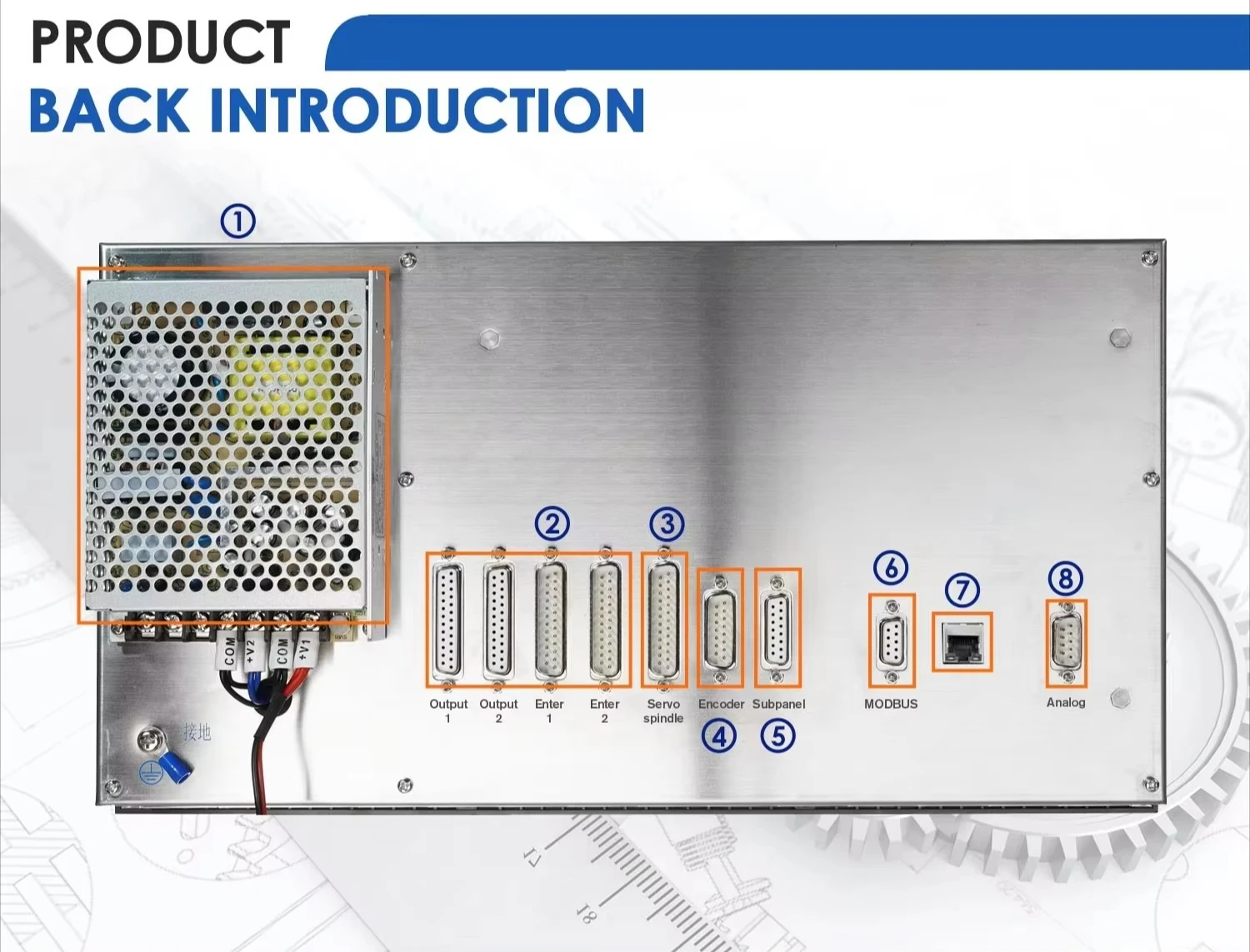 Three-Axis SZGH-1080MIC CNC Milling Controller with ATC, High-Precision Industrial Automation Control Application
