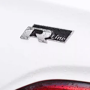 3D -CAR -Frontgrill Emblem -Label, Rline -Logo, Emblem -Labels, Golf 7, Touran B6, Tiguan, Bora, Mk7, Käfer, Polo, Mk4, Passat 12 Hauptverkaufsfusca R -Linie - №8