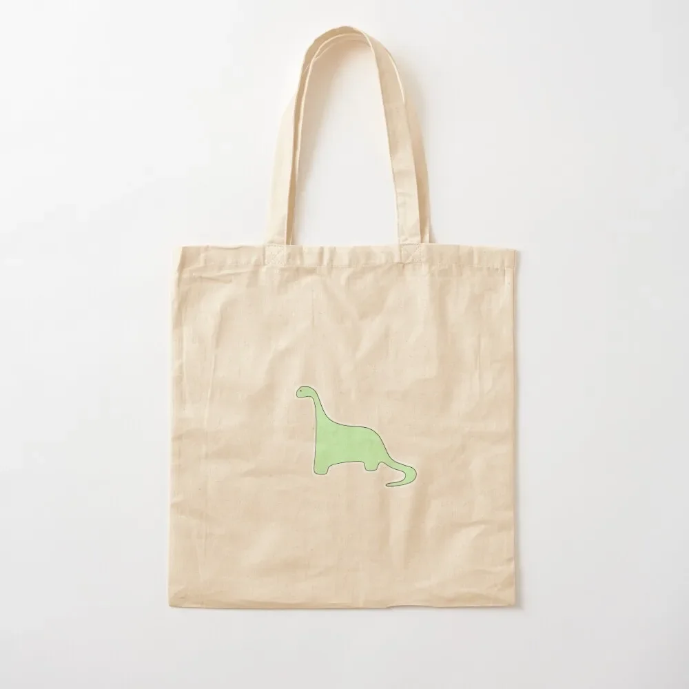 

pastel green dinosaur Tote Bag tote bag Woman shopper bag hand ladies