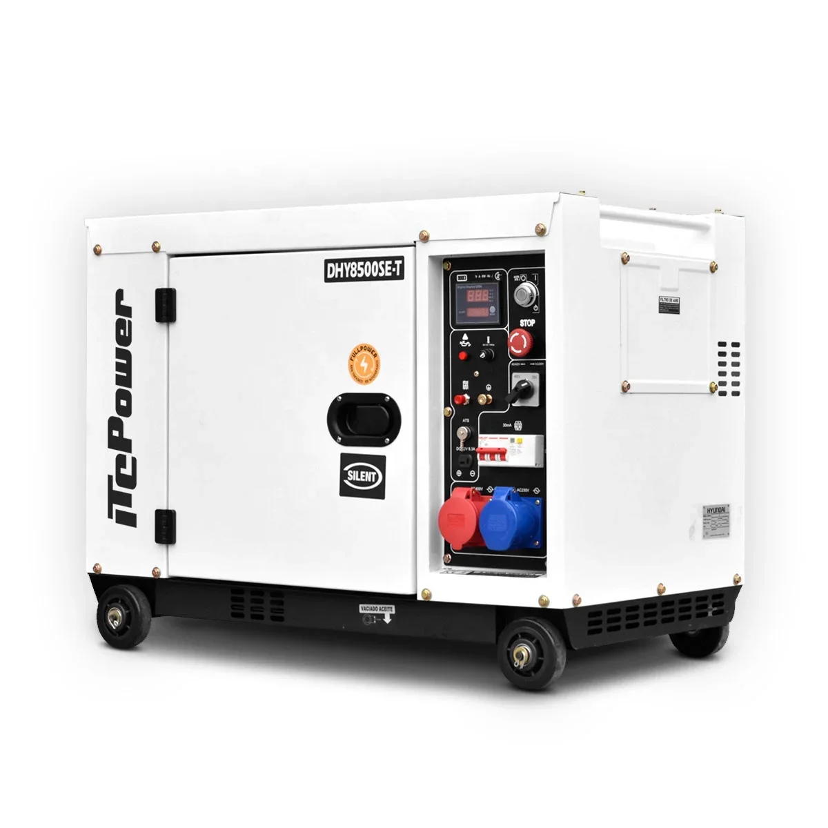 Affordable single phase silent diesel generator