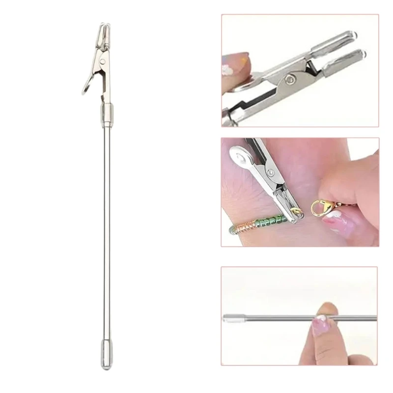 Convenient Bracelet Wearing Tool Bracelet Jewellery Helper Tool Bracelet Clamp Bracelet Clasp Helper for Jewelry Lovers