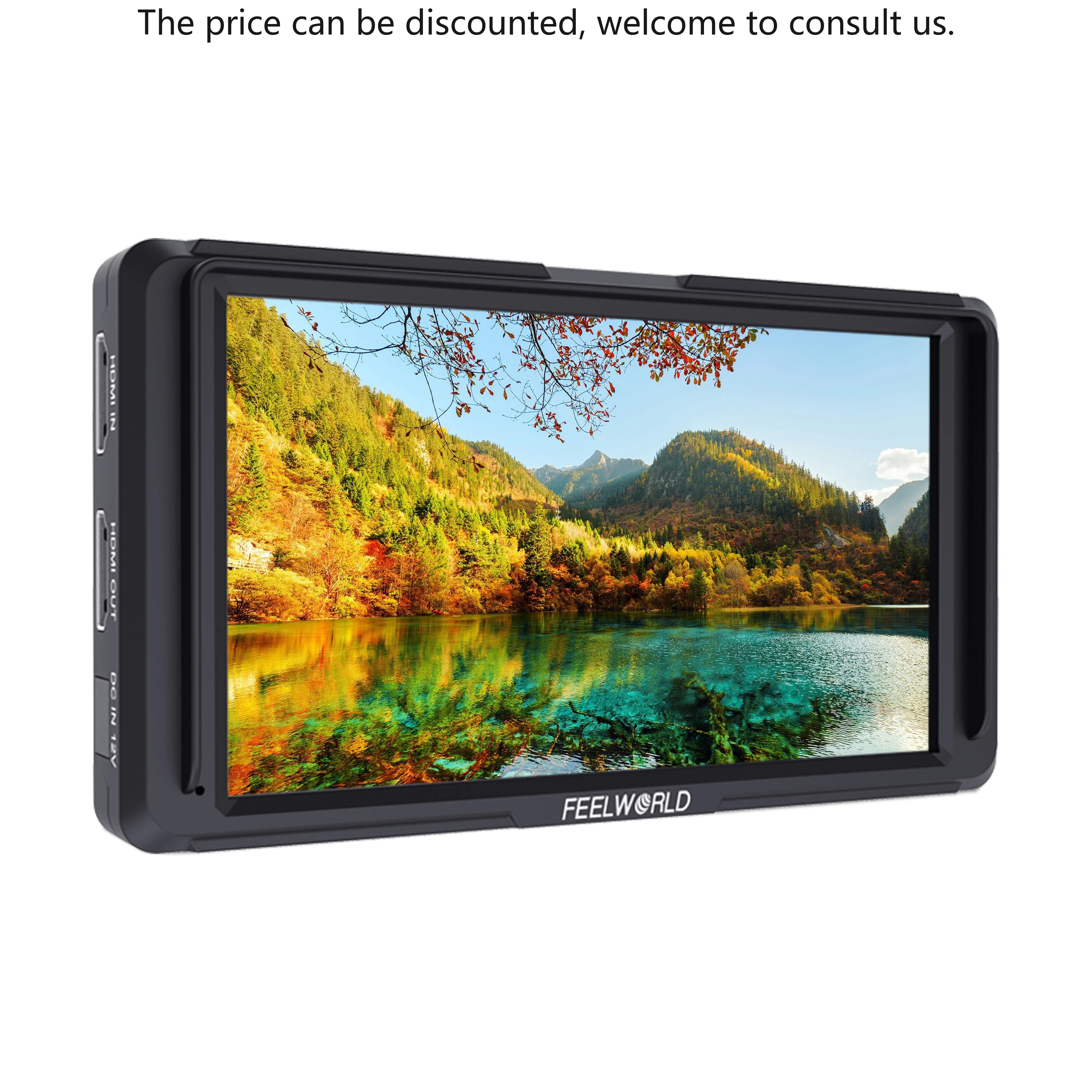 

EELWORLD F5 5" DSLR Camera Field Monitor 4K HDMI I/O Full HD 1920x1080 IPS Tilt Arm Power Output Wholesale Supplier