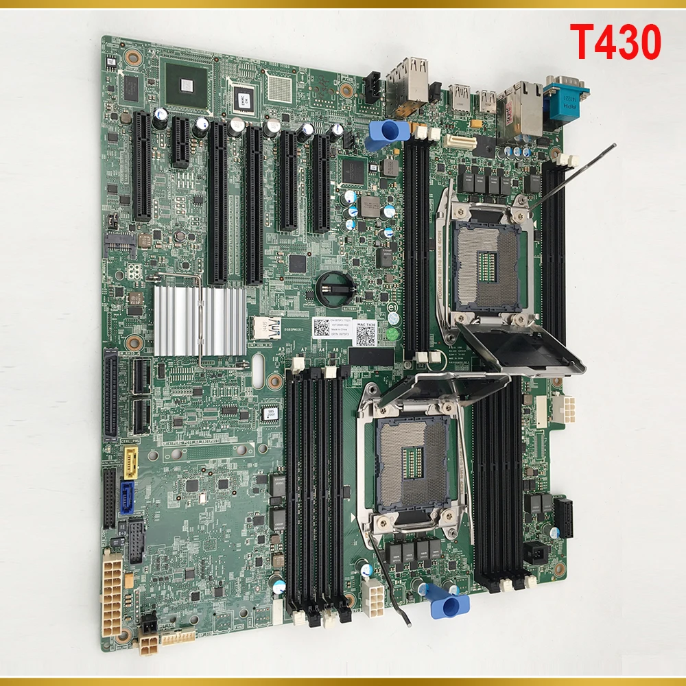 For DELL PowerEdge T430 KX11M 975F3 0KX11M 0975F3 XNNCJ 0XNNCJ 3XKD DYFC8 Server Motherboard