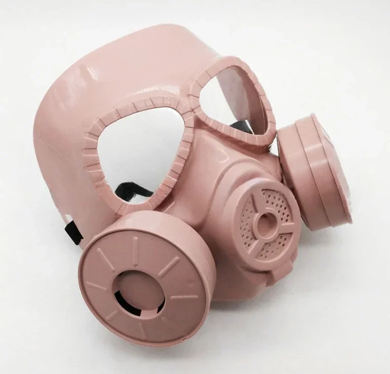 Taktische Maske Airsoft BB Gun CS Cosplay Kleidung Schutz Vollgesichts-Gasmaske Rosa Grün Schwarz Abnehmbare Taktische Gasmasken – Detail 13