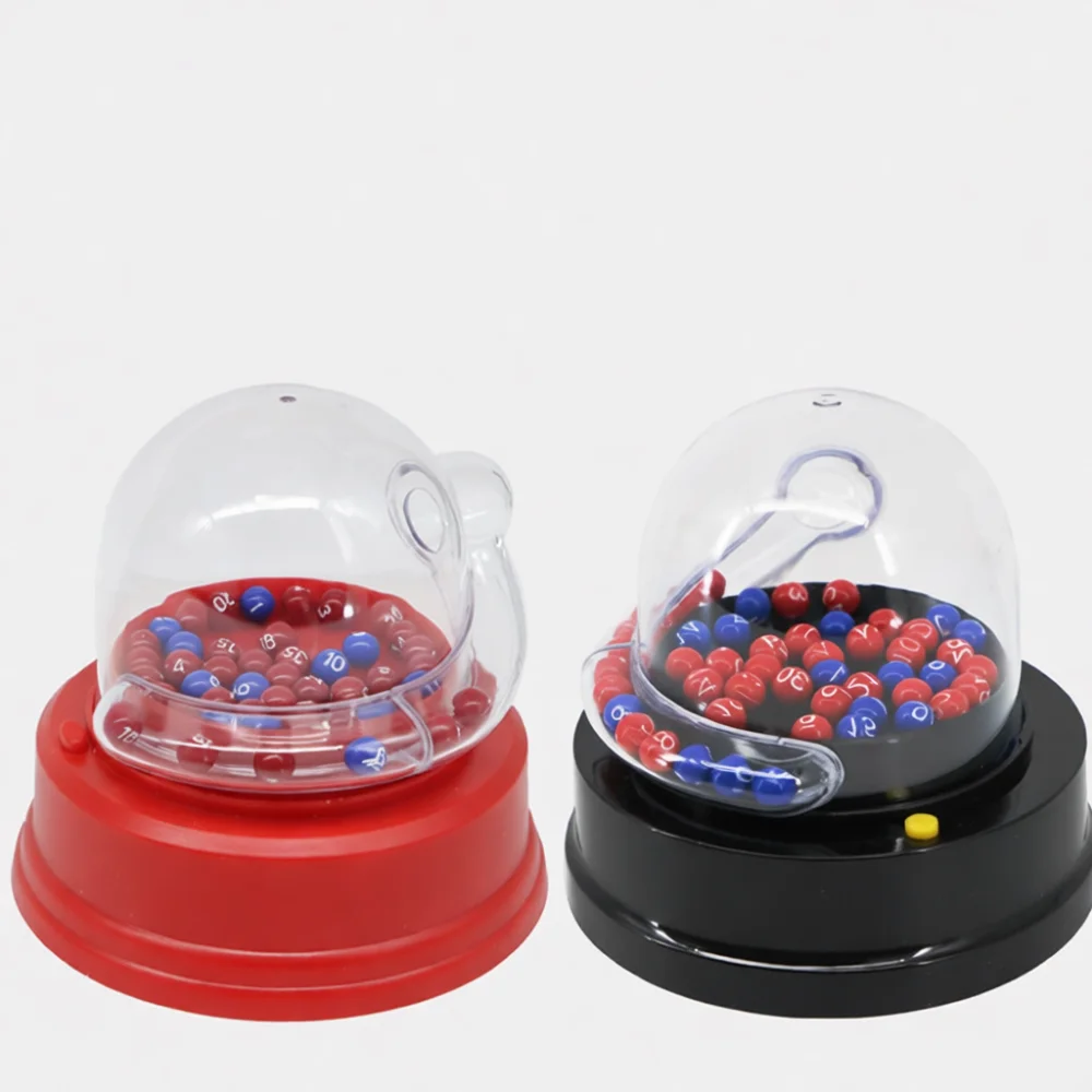 Automatic Lottery Drawing Machine Electric Random Number Picker Lucky Raffle Spinner For Entertainment Game Night Fun Accessory