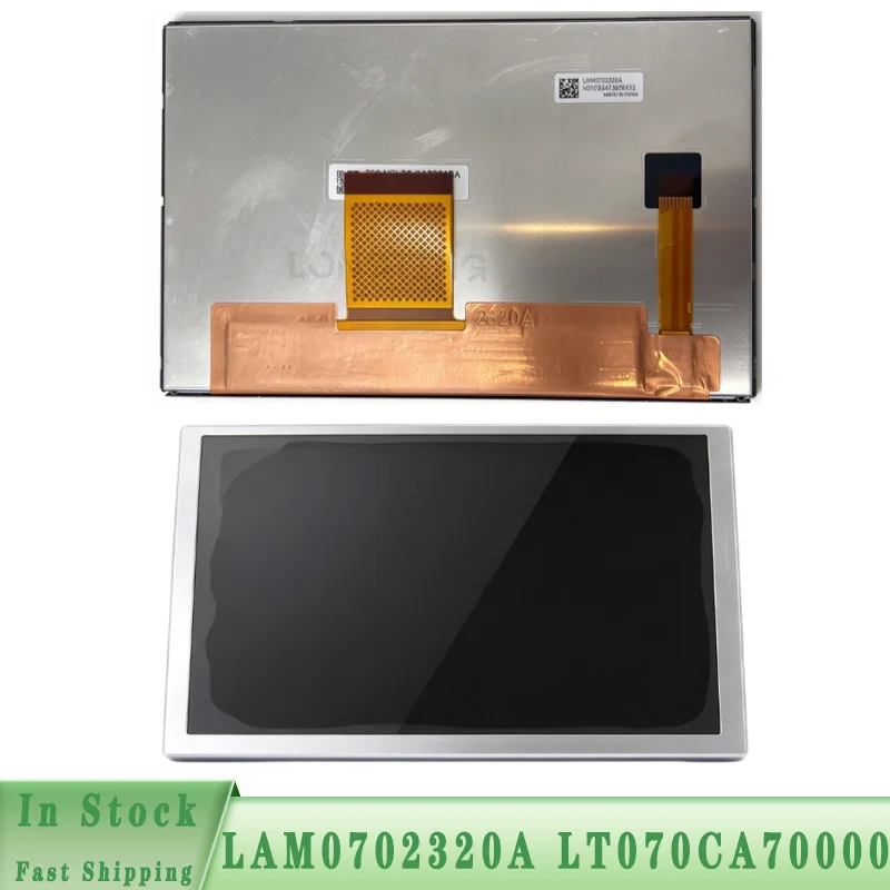 LAM0702320A LT070CA70000 NEL75-CA7001BA Original 7 inch LCD Display Screen for Car GPS Navigation System