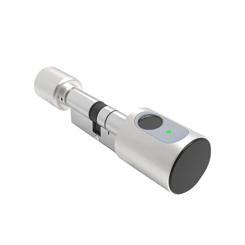 

Wholesale Price Smart Lock Cylinder Europe Tuya App Keyless Smart Lock Cylinder with Fingerprint