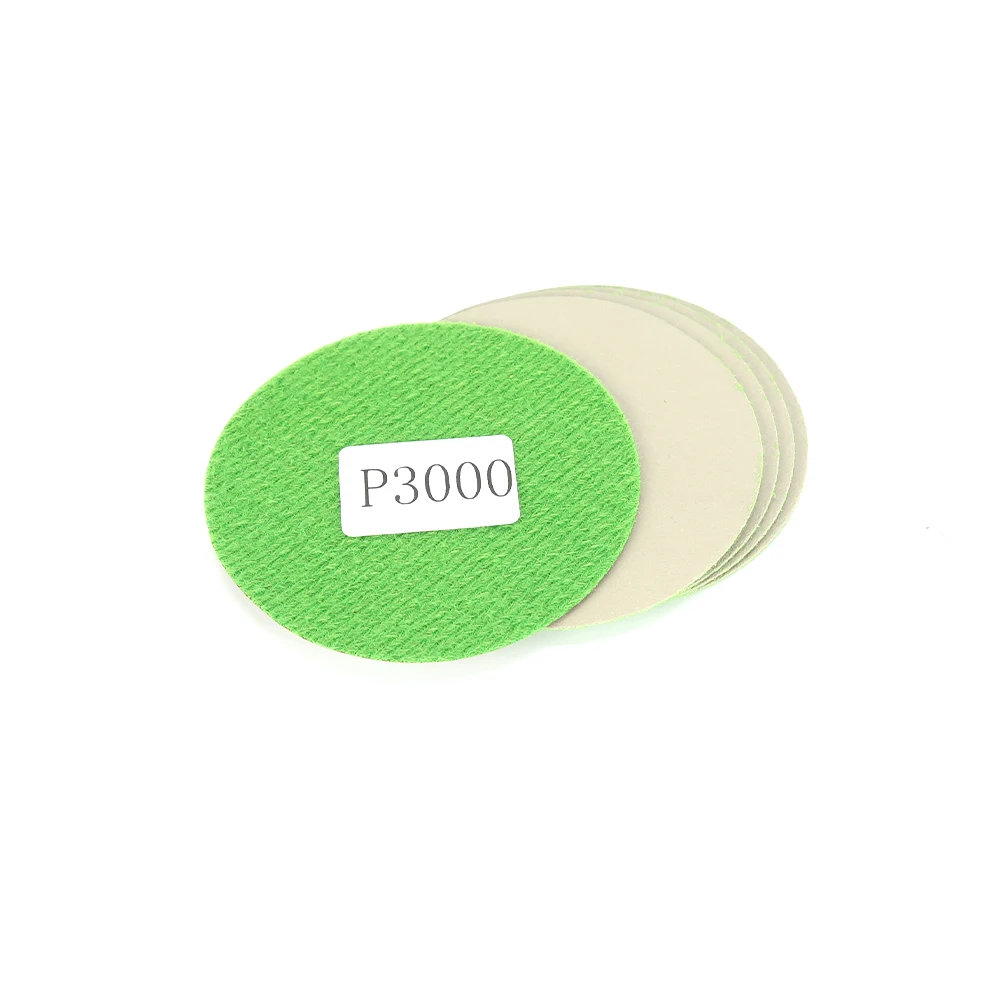 20 قطعة من ورق الصنفرة 3000 ، 5000 ، 10000 حصى الرملي القرص استبدال ساندر مقاوم للماء جلخ الاستاتيكيه وسادة