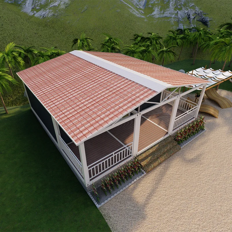 Fully Furnished Foldable Fast Build Luxury Mobile Prefabricated Home Kit Expandable Container House Square Shape Office Building