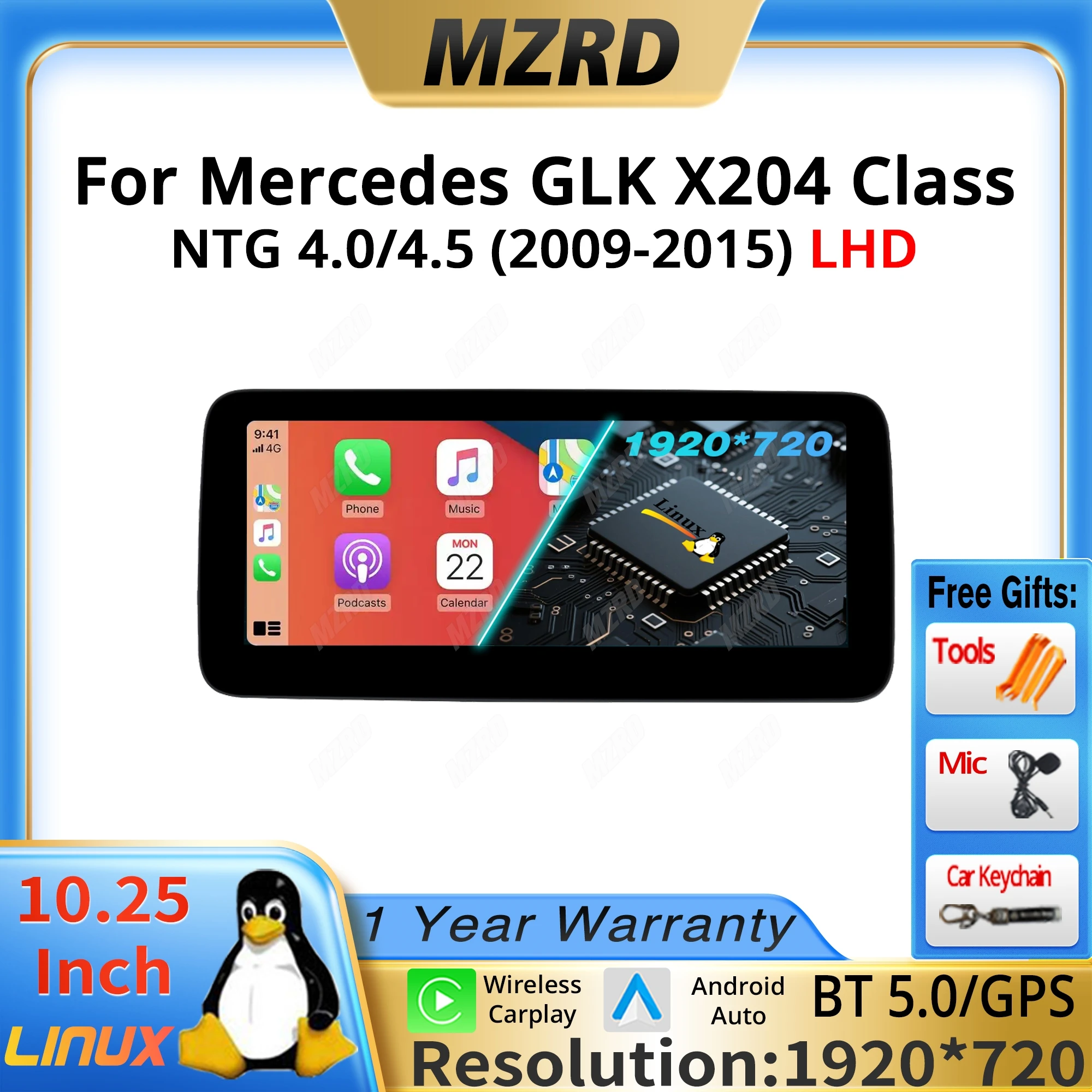 10.25" Linux System…